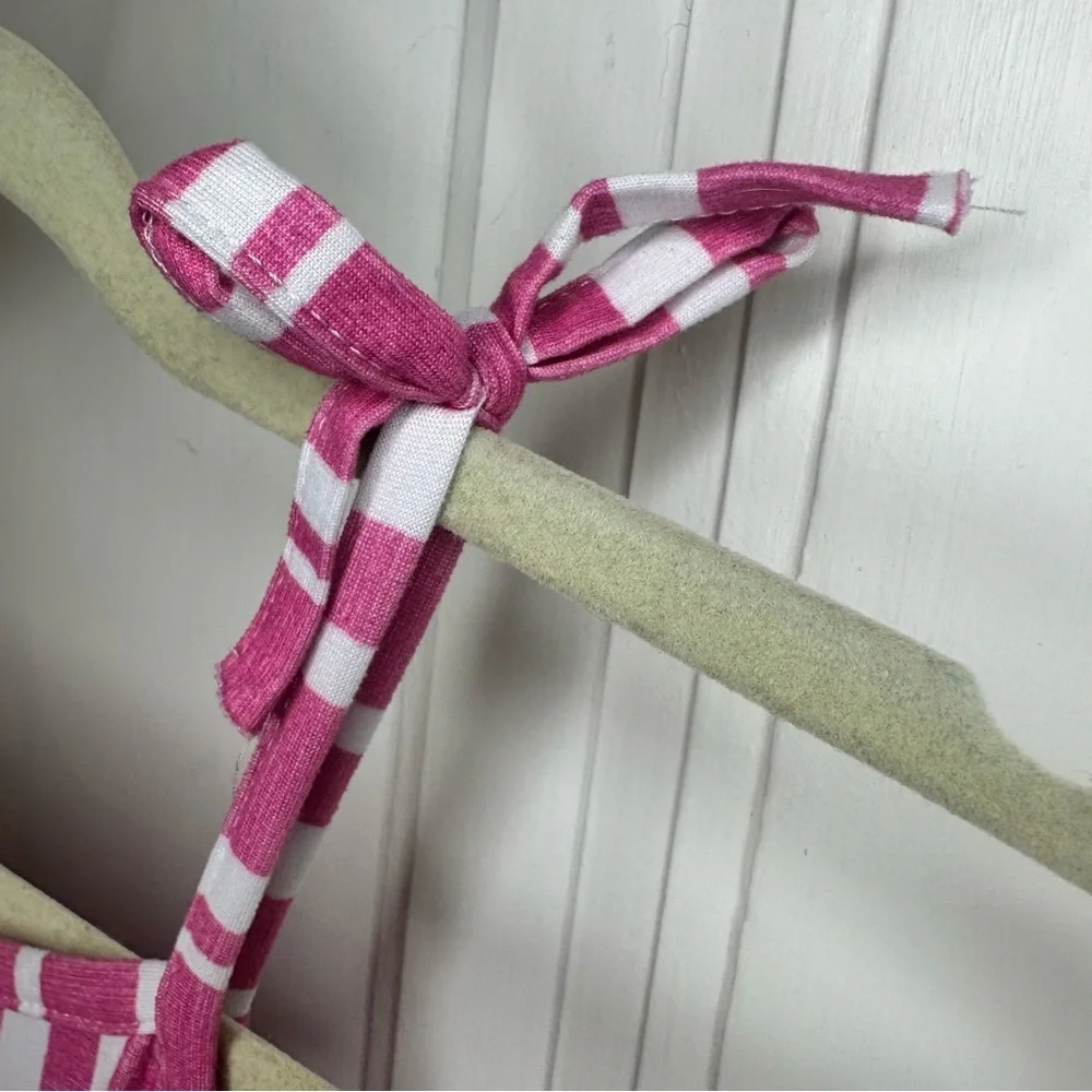 Tommy Bahama Pink Floral and Striped Kids Dresses lot - Picture 3 of 6